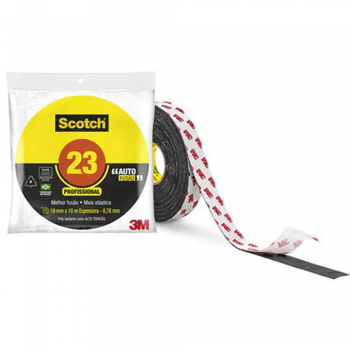 FITA ISOLANTE AUTO FUSÃO 19MMX10MT SCOTCH 3M