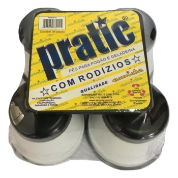 PE DE FOGÃO OU GELADEIRA  BRANCO PRATIC 434