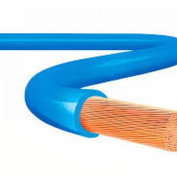 FIO CABO FLEX 1X2,5MM AZUL SIL 1MT