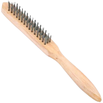 ESCOVA AÇO 3FIL C/CABO SPARTA