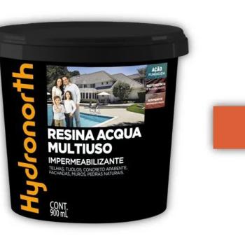 RESINA ACRILICA ACQUA CERAMICA TELHA HYDRONORTH 900ML