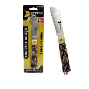 CANIVETE AÇO LAMINA 18CM FERTAK