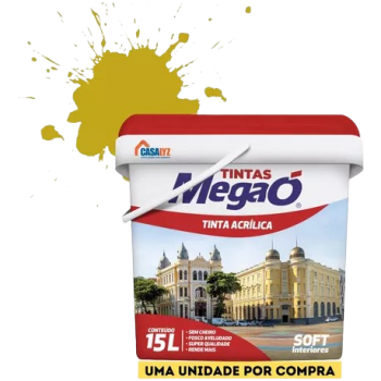 TINTA ECONOMICA MOSTARDA MEGAÓ 15L