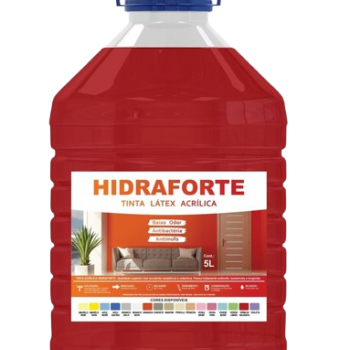 TINTA LATEX VERMELHO MALAGUETA  5L HIDRAFORTE.