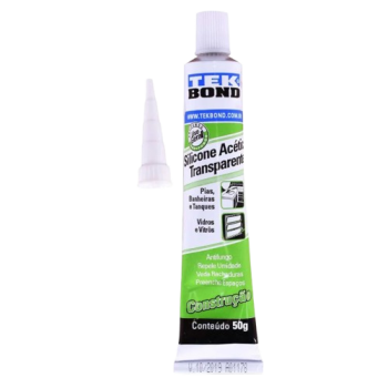 SILICONE ACÉTICO TRANSP. 50G TEKBOND