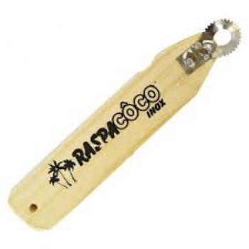 RASPA COCO GRANDE INOX CABO MAD.
