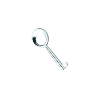 CHAVE COLONIAL ZAMAC CROMADA GECELE