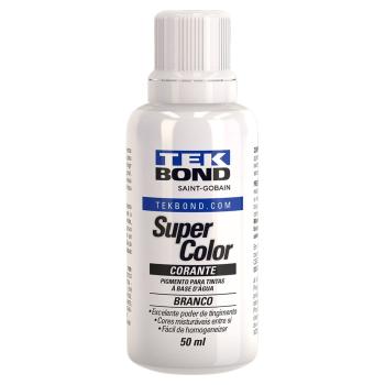 CORANTE BRANCO 50ML TEKBOND