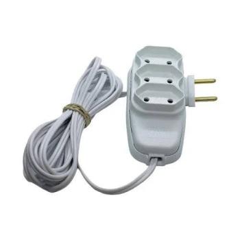 EXTENSAO 10M FIO PAR 2P BC ILUMI