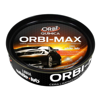 CERA AUTOMOTIVA LIMPADORA E POLIDORA 200G ORBIMAX