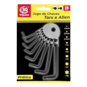 JOGO CHAVE ALLEN  1.5A8MM 8PÇS FERTAK