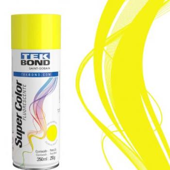 SPRAY FLUORESCENTE AMARELO 350 ML TEK BOND