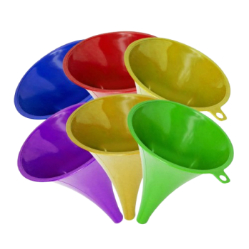 FUNIL PLASTICO MÉDIO 9CM MAMITA