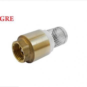 VALVULA PÉ DE POÇO 1/2 LATÃO C/CESTO INOX ASATIGRE