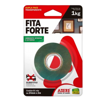 FITA DUPLA FACE 19MMX2MT ADERE