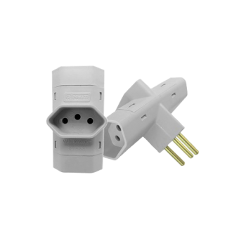 ADAPTADOR 2P+T 10A CZ ROMAZI
