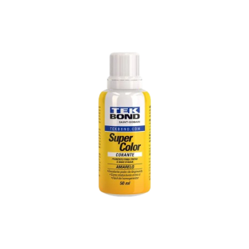 CORANTE AMARELO 50ML TEKBOND.