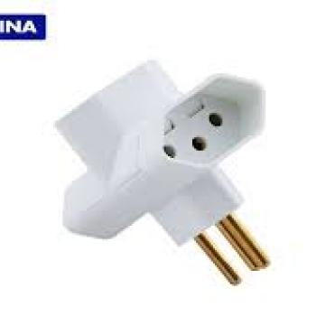 ADAPTADOR MULTIP. 2P+T 10A BR TRAMONTINA