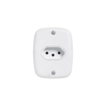 TOMADA 2P+T 10A SOBREPLUS PLUZIE SISTEMA X