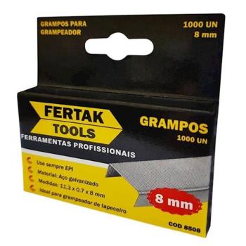 GRAMPO P/ GRAMPEADOR 6MM FERTAK C/100
