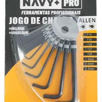 JOGO CHAVE ALLEN 8 PCS NAVY