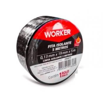 FITA ISOLANTE ANTI CHAMA 19MMX5M WORKER