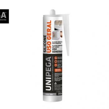 SILICONE CINZA HIB 280ML/260G UNIPEGA