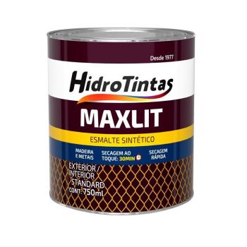 ESMALTE SINT  MAXLIT 750ML PRETO HIDROTINTAS