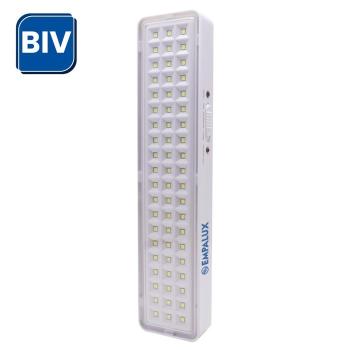LUMINARIA EMERG 60 LEDS BIV EMPALUX
