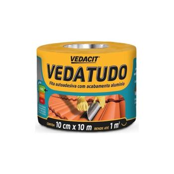 FITA VEDA TUDO ALUM VEDACIT ROLO 10CMX10M