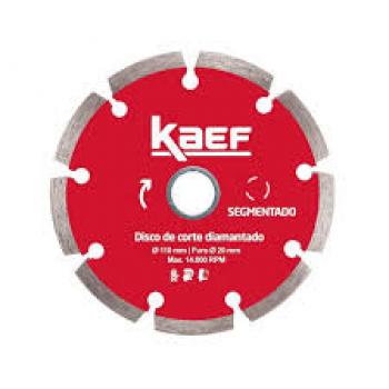 DISCO CORTAG KAEF DIAM SEGMENTADO