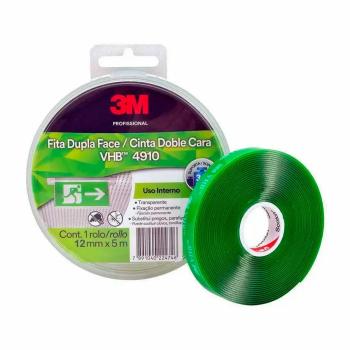 FITA DUPLA FACE 3M 12MMX5M