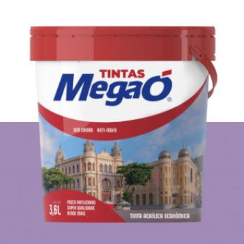TINTA ACRILICA ECONOMICA LILAS MEGAÓ 3L