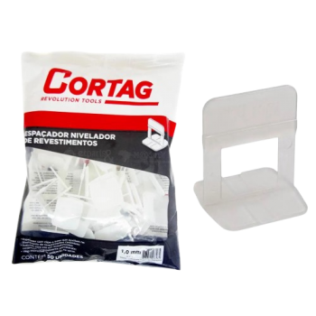 ESPAÇADOR  NIVELADOR SLIM 1M BRANCO CORTAG