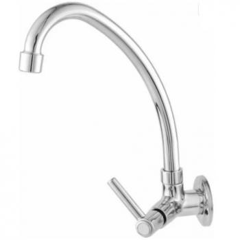 TORNEIRA ABS BICA MOVEL ALTA P/PAREDE CROMADA DICASA