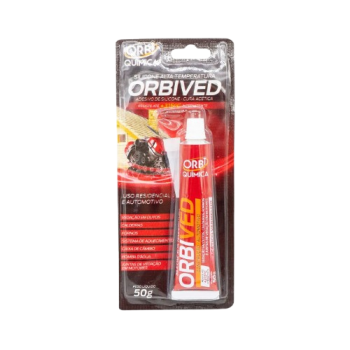 SILICONE A.T VERMELHO 50GR ORBI QUIMICA