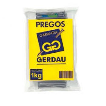 PREGO GERDAU C/CABEÇA  15X27 (2.1/2X13)