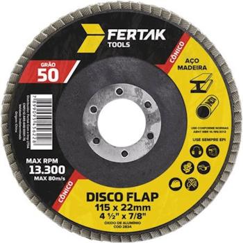 DISCO FLAP G50 4.1/2 115MM FERTAK