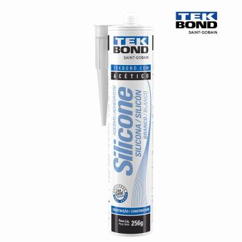 SILICONE TEKBOND ACETICO USO GERAL 256G BR