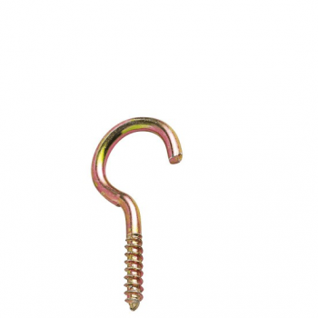 GANCHO BICROMATIZADO P/MADEIRA 15X30