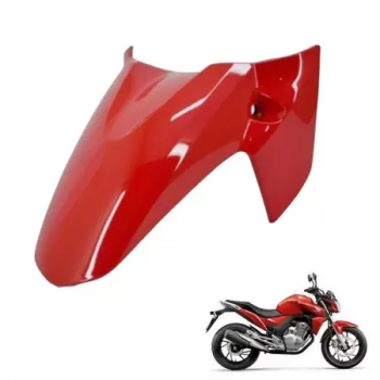 PLASMOTO - PARALAMA DIANTEIRO “A“ CB TWISTER 250 2016/22 - (VERMELHO MOD 2017)