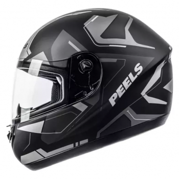 *PROMOÇÃO* PEELS - CAPACETE SPIKE CLASSIC PRETO/GRAFITE - N60