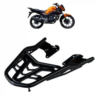 MA ACESSORIOS - BAGAGEIRO VISION - START/FAN/TITAN 160 2025/26 - CURTO [ REFORÇADO ] [ PRETO ]