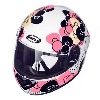 PEELS - CAP SPIKE HELLO KITTY RIBBON BRANCO/ROSA N58