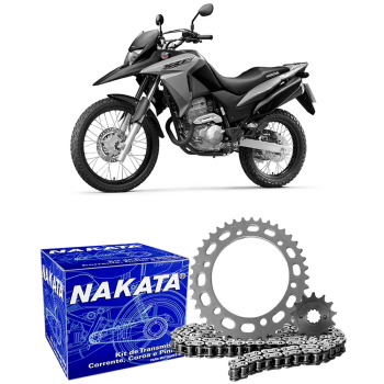NAKATA - KIT TRAÇÃO - XRE 300 2009/2023 (39X13) (COM RETENTOR)