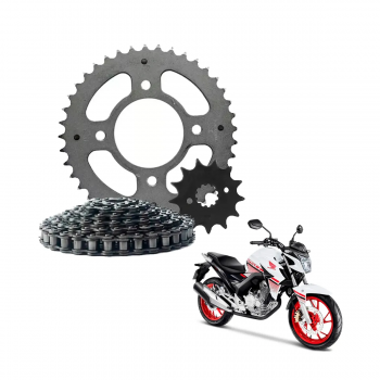 SMARTFOX - KIT TRAÇÃO - CB TWISTER 250 (2016-2022) 40X 13 (SEM RETENTOR)