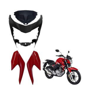 SPORTIVE - FRENTE SEM FAROL [N ACOMPANHA ARANHA] - CB TWISTER 250F 2016/2022 - [ VERMELHO 2022 ]