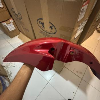 SPORTIVE - PARALAMA DIANTEIRO - FAN/TITAN 150 2009/2013 - VERMELHO VINHO