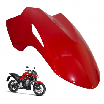 PLASMOTO - PARALAMA DIANTEIRO - CB TWISTER 300F 2023/25 - VERMELHO VICTORY -