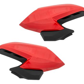 SPORTIVE - PAR DE ASA DE TANQUE - FAN 160 2022/24 - VERMELHO Marrakesh PEROLA (COMPLETA)